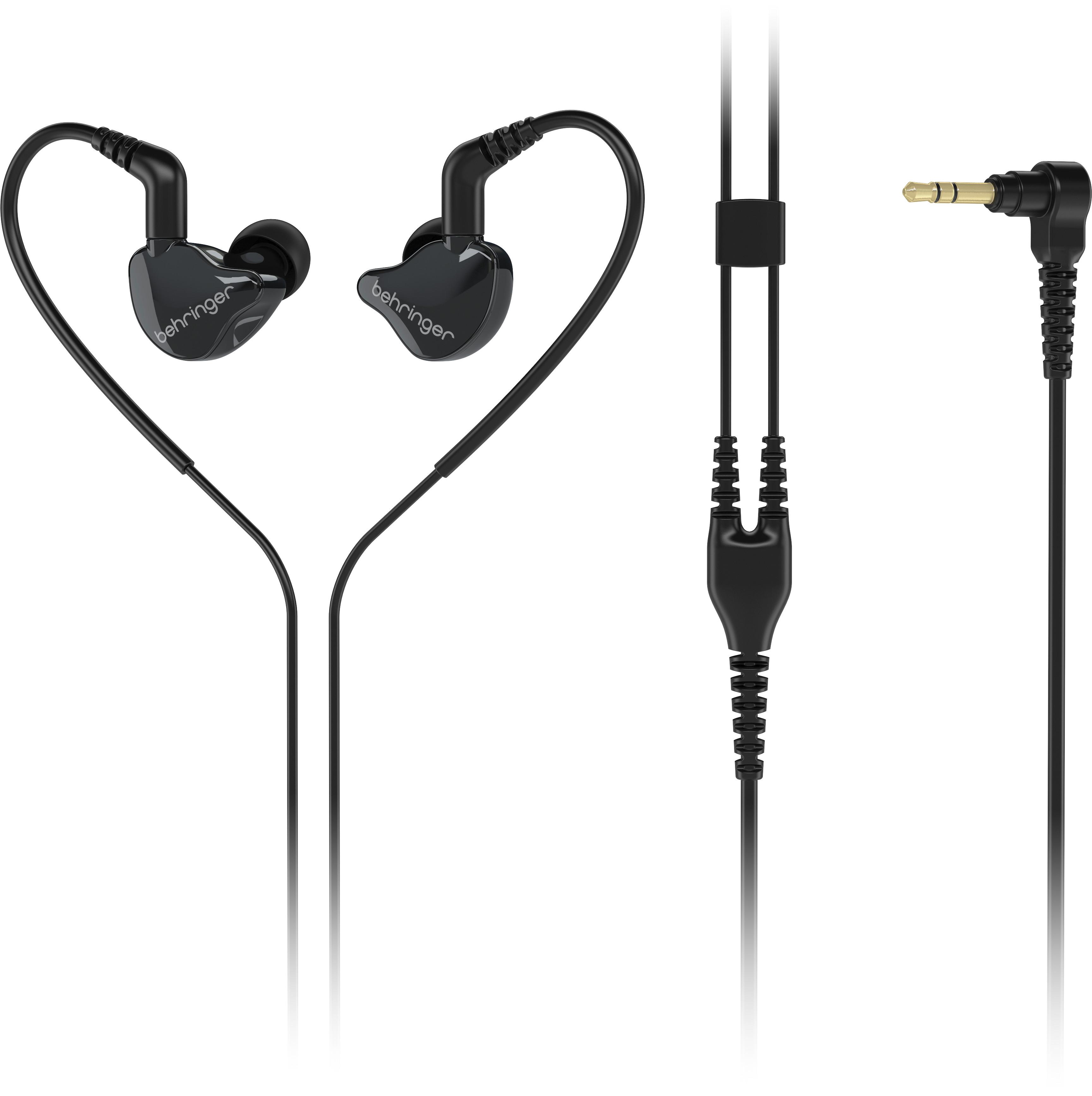 Behringer MO240-CK PRO Studio-Grade In-Ear Monitoring Earphones in
